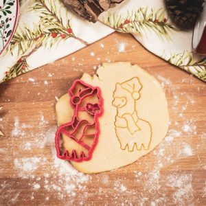 Cookie cutter - Christmas llama