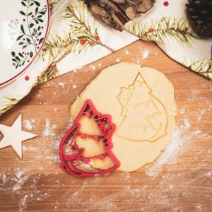 Cookie cutter - Christmas cat 2