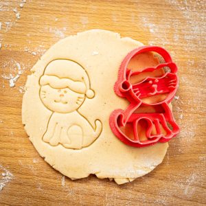 Cookie cutter - Christmas cat