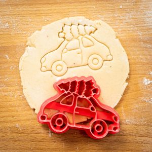 Cookie cutter - Christmas car 2