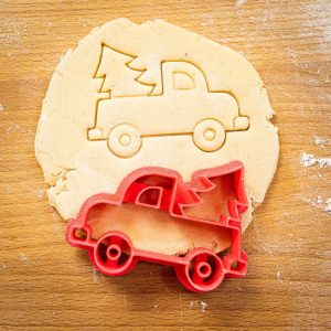Cookie cutter - Christmas car 1
