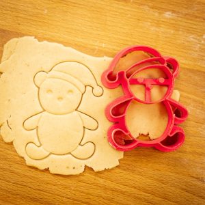 Cookie cutter - Christmas bear 2