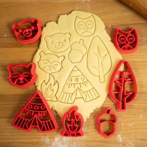 Cookie cutter set – Forest animals
